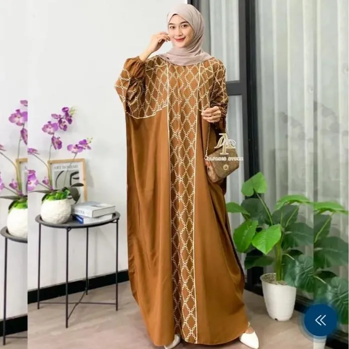 Kaftan Ranti warna Bata