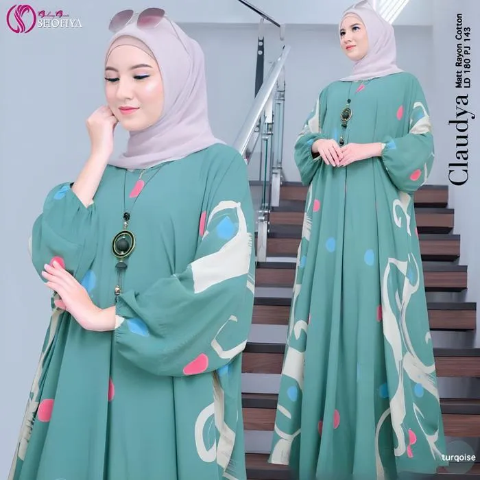 Kaftan Lato warna Sage